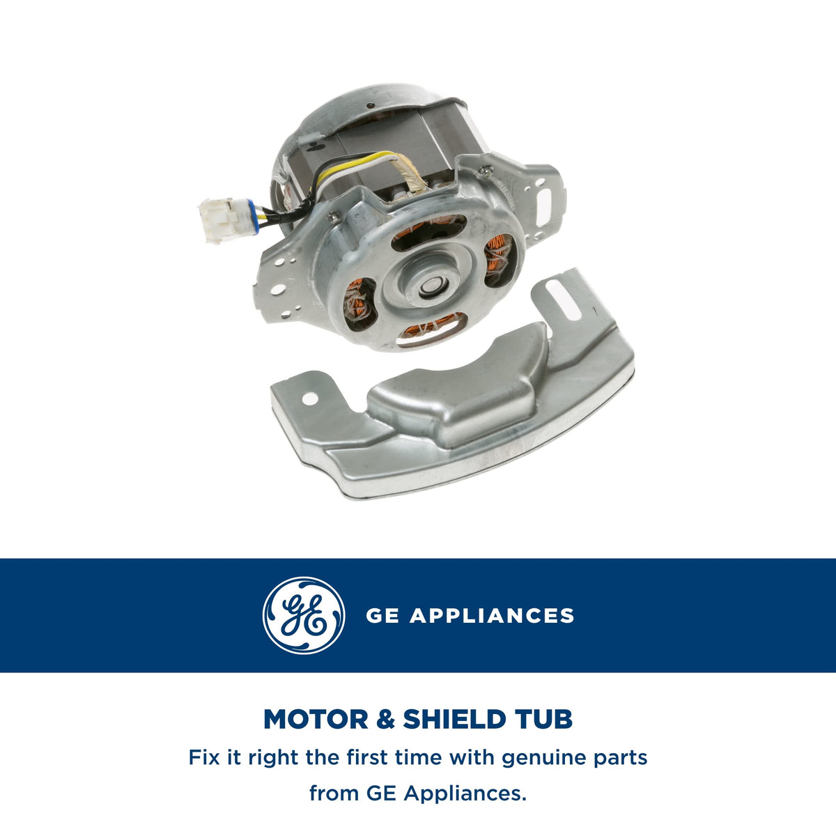 GE Appliances WH49X20495 Washing Machine Tub Motor with Shield