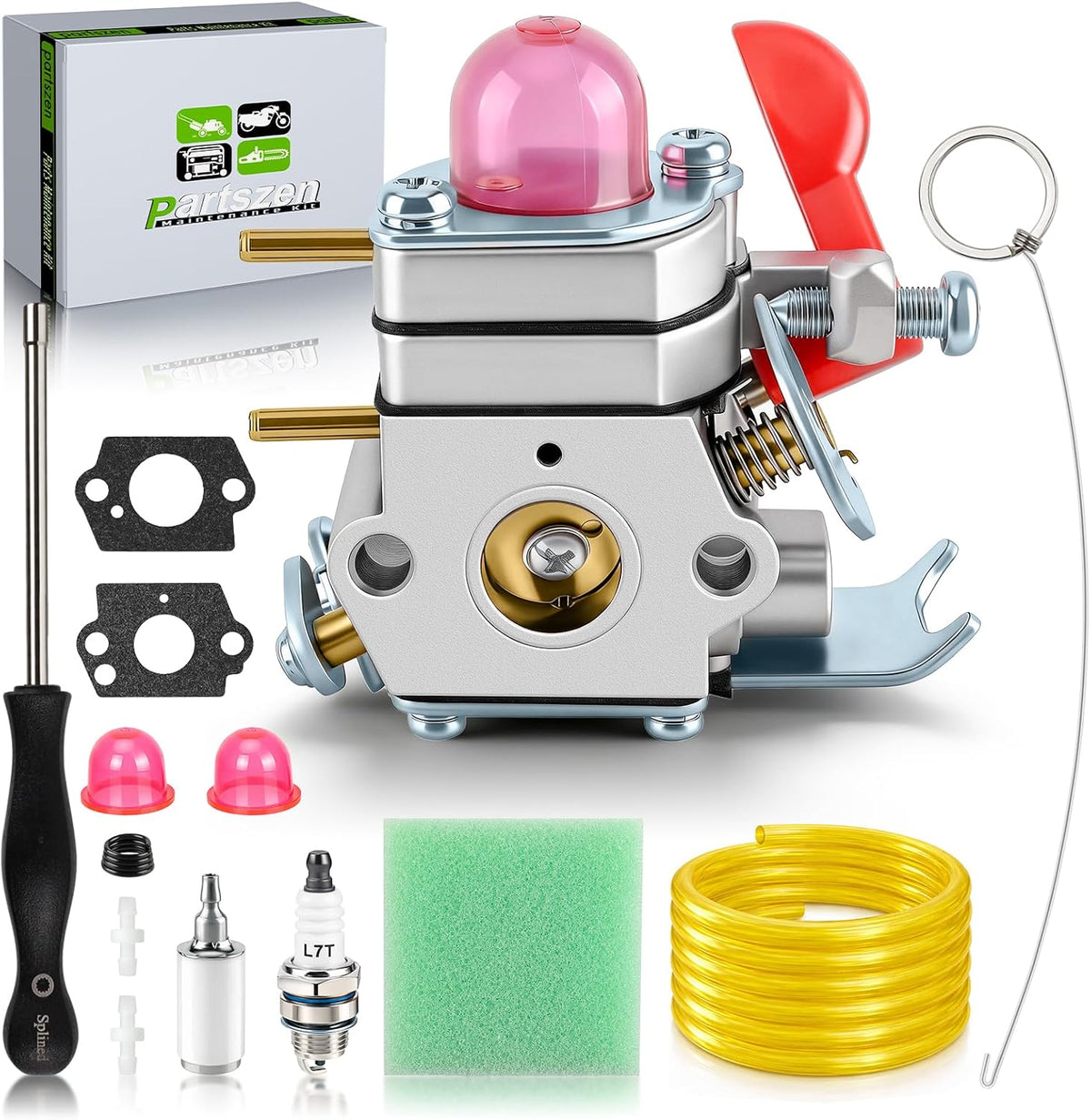 530071811 Carburetor for Poulan Pro PP125 PP258TP 25cc Carb Kit