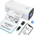4x6 Shipping Label Printer - Desktop Thermal Barcode Printer | WINDOWS & MacOS Compatible, Label Printer for Small