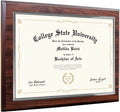 Certificate Frame Plaque, Diploma Frame, 8.5 x 11 Slide In | PlaqueMaker Certificate Plaque Award Frame 8.5 x 11