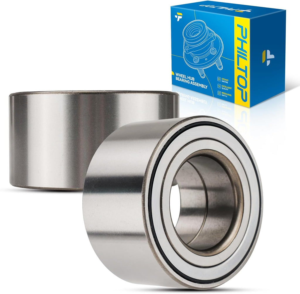 PHILTOP 510063 x2 Front Wheel Bearing Hub Assembly for Camry, Edge, Sienna
