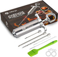 Meat Injector - 3 Needle Marinade Injector for Meats, Turkey, Brisket; 2-oz Capacity
