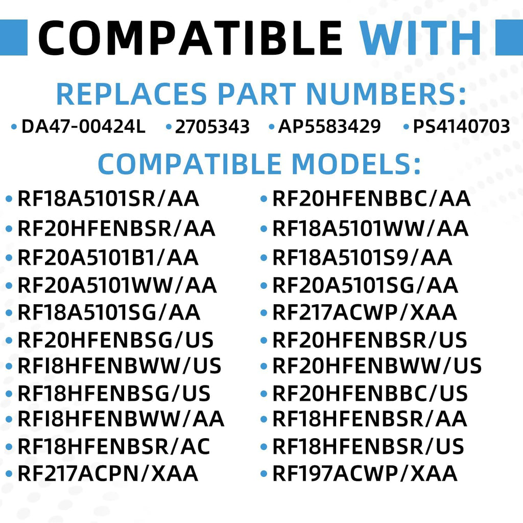 DA47-00424L Refrigerator Defrost Heater Compatible with Samsung Replacement for AP5583429 PS4140703 EAP4140703 2705343
