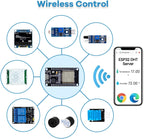 LAFVIN Basic Starter Kit for ESP32 ESP-32S WiFi IoT Development Board with Tutorial Compatible with Arduino IDE