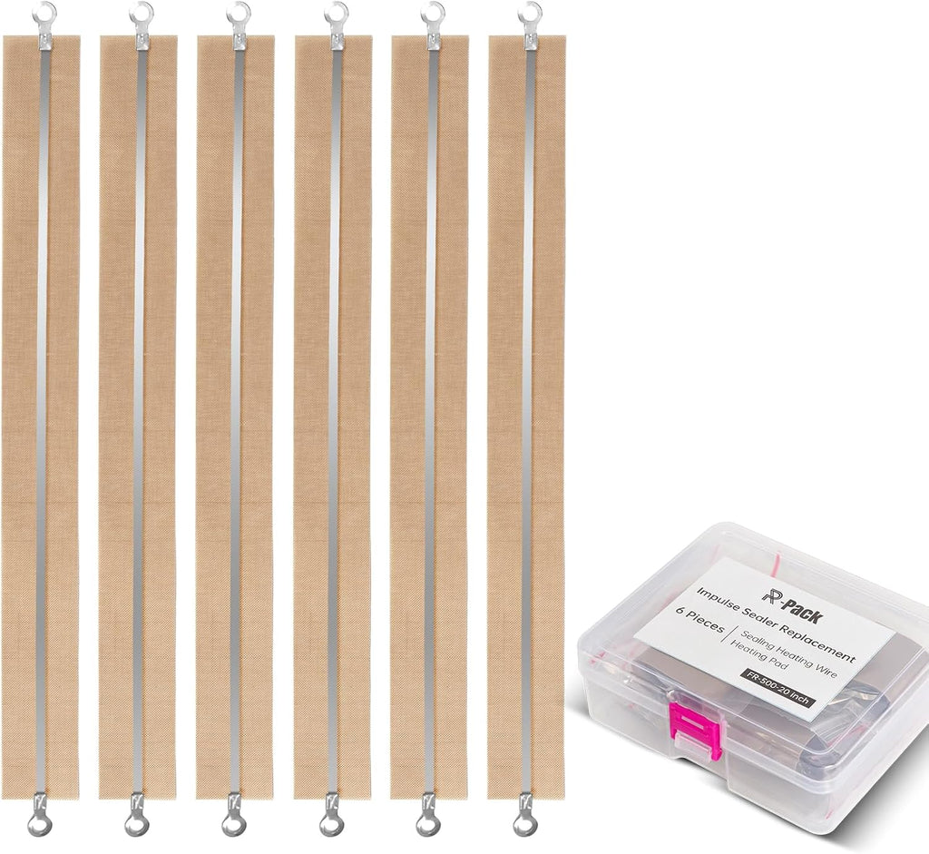Impulse Sealer Heat Wire Element Strip - 20in Sealing Replacement Heating Wires for Sealing Machines (Sealing width :