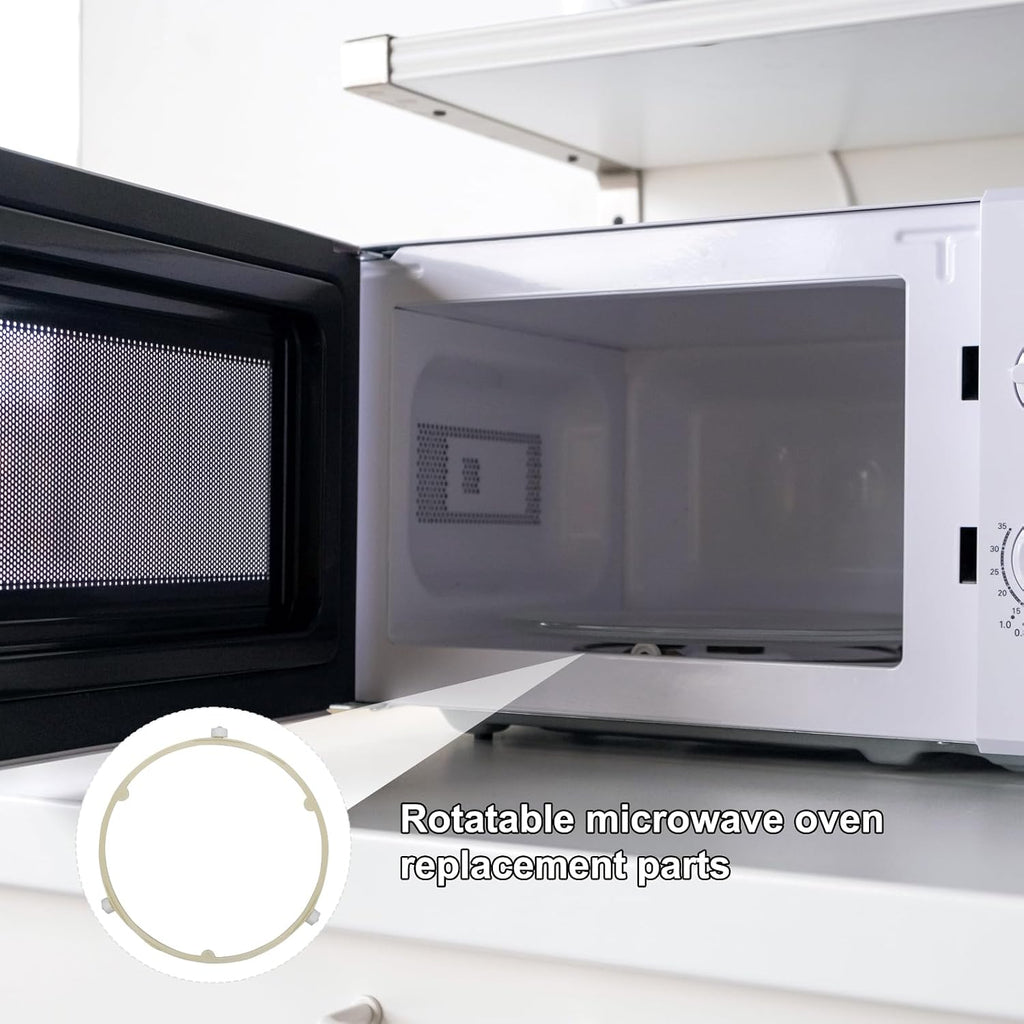 8.5in Microwave Plate Replacement, Microwave Roller Ring Replacement Accessories Compatible with Ge Samsung