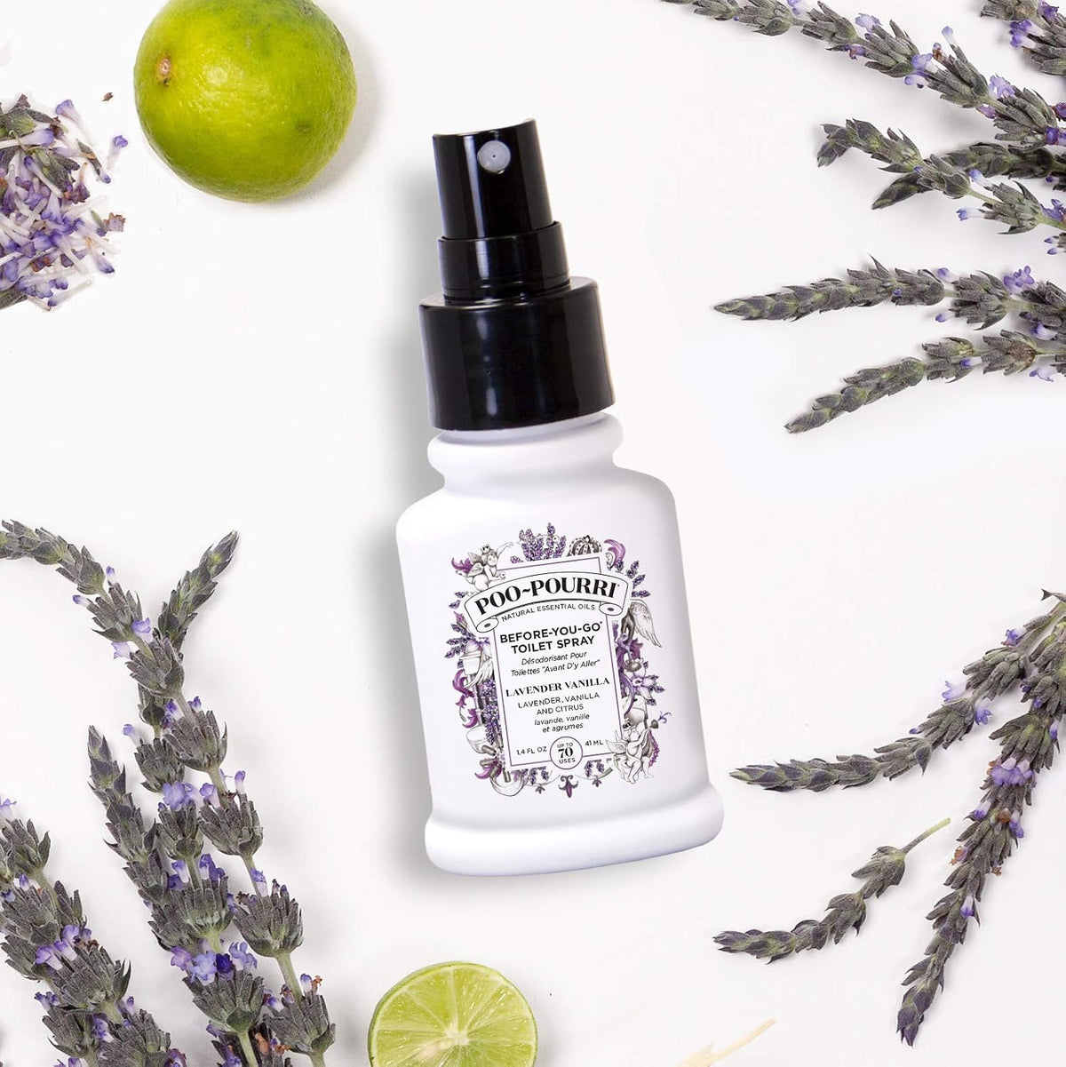 Before-You-Go Toilet Spray, Lavender Vanilla, 2 Fl Oz