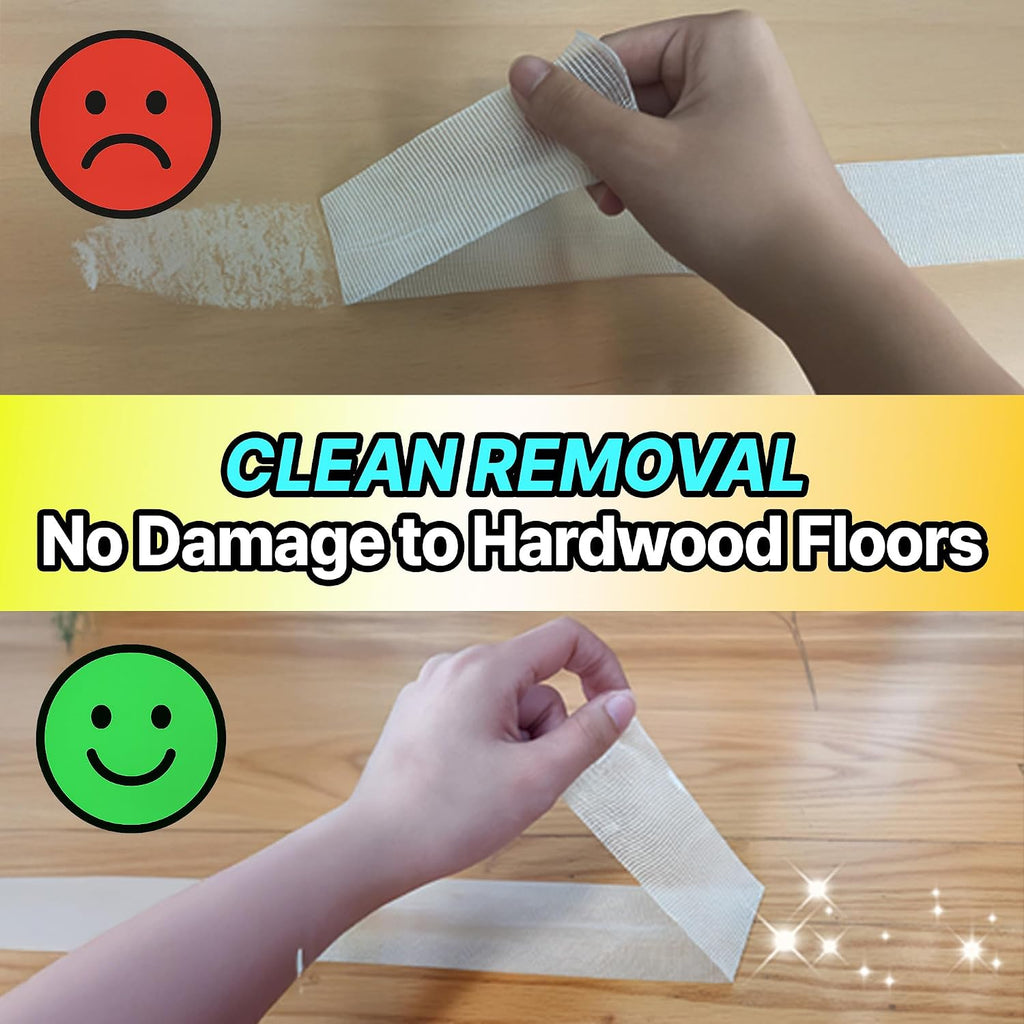 Stair Rug Grip Tape, Double Sided Non Slip Carpet Tape 20 Yards