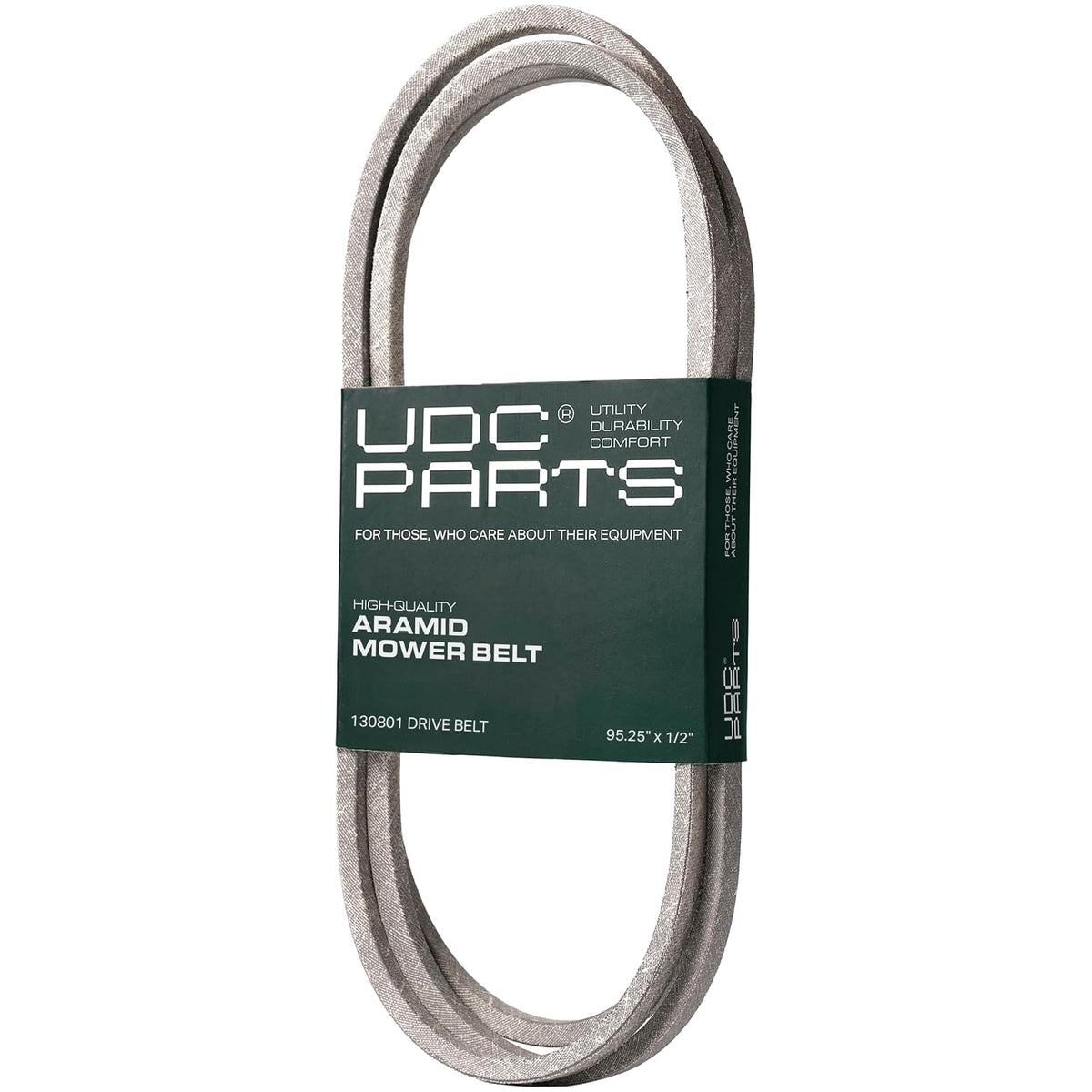 UDC Parts 130801 Ground Drive Belt Craftsman Replacement, 1/2" x 95.25"