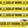 200ft God at Work Caution Tape Religious Construction Tape