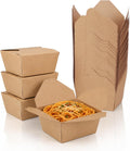 27oz Paper to Go Boxes for Food, 50 Pack Kraft Paper Take Out box