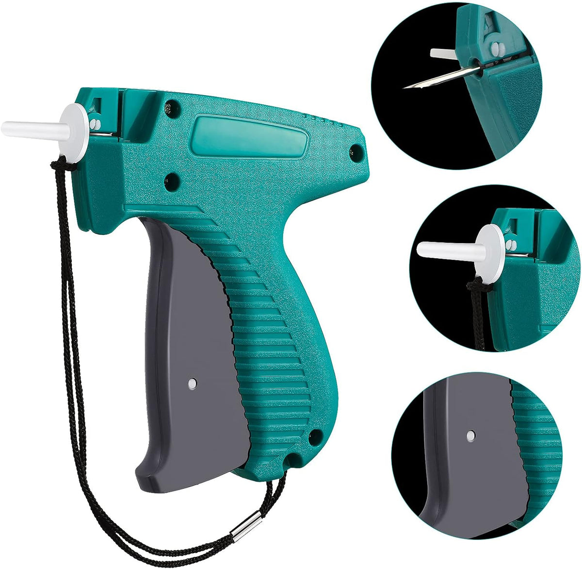 2006 Pcs Clothing Price Tags Gun with Tags Set, Scalloped Blank