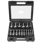 Forstner Bit Set 16Pcs - Forstner Bit Wood Drilling, Forstner Drill Bit with Center Positioning