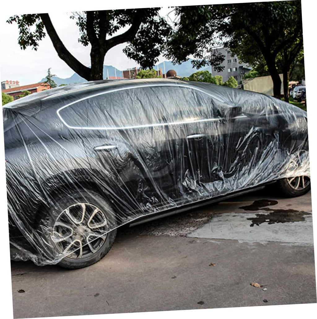 Outdoor Car Cover Vehicle Protector for Rain Dust and Debris Fits Cars and Easy to Store for Garage and Outdoor Use