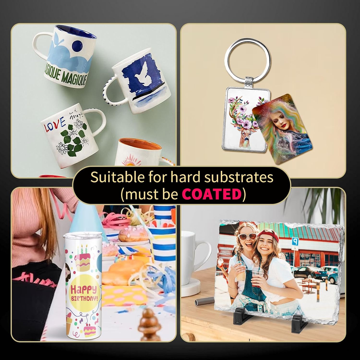 Sublimation Paper 8.5x11 Inch 110 Sheets 125g | ONLY Compatible with Sublimation Printer and Sublimation Ink