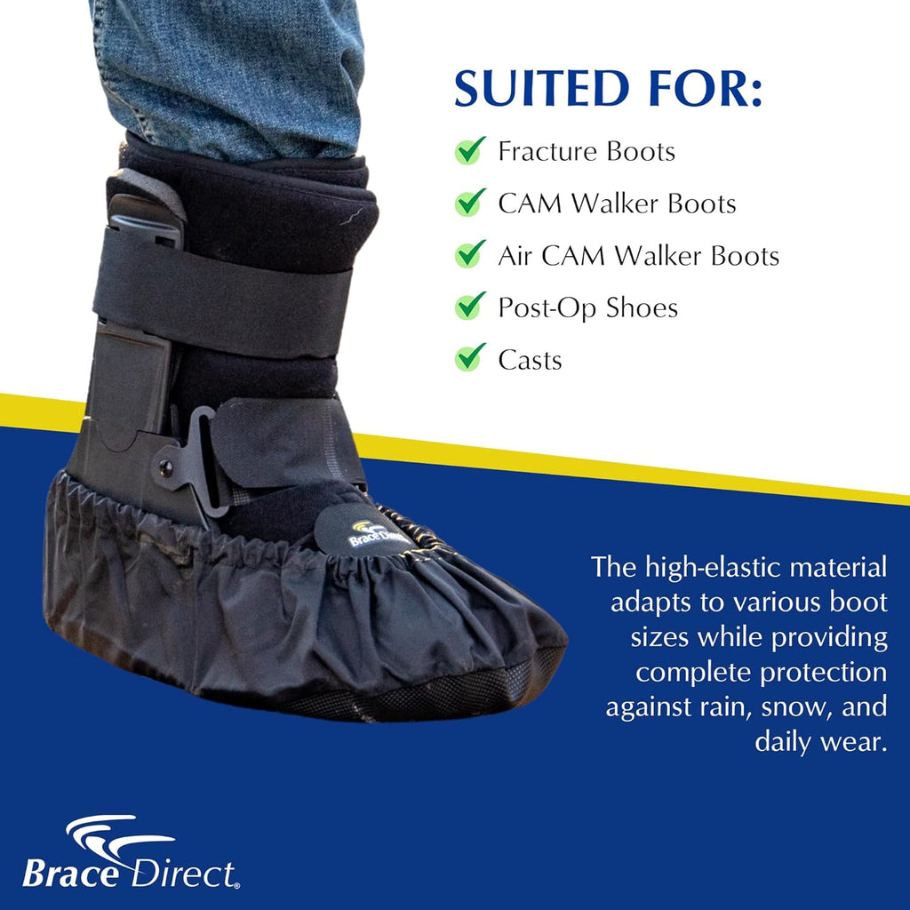 Walking Boot Cover, Waterproof Rain Cover for Medical Boots