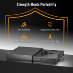Phenyx Pro 2U Locking Rack Drawer for 19-Inch Rack PRDWR-2U
