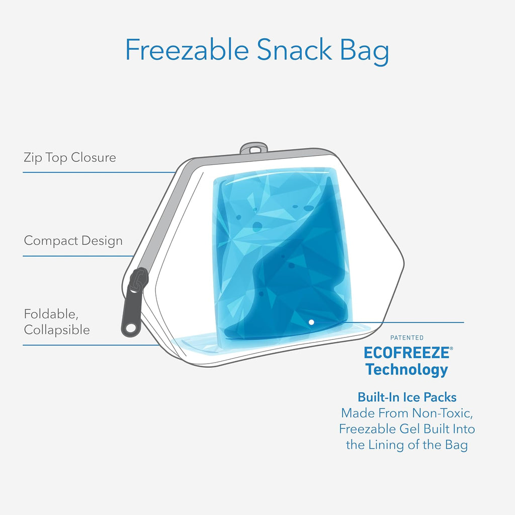 Freezable Snack Bag, Spaceman