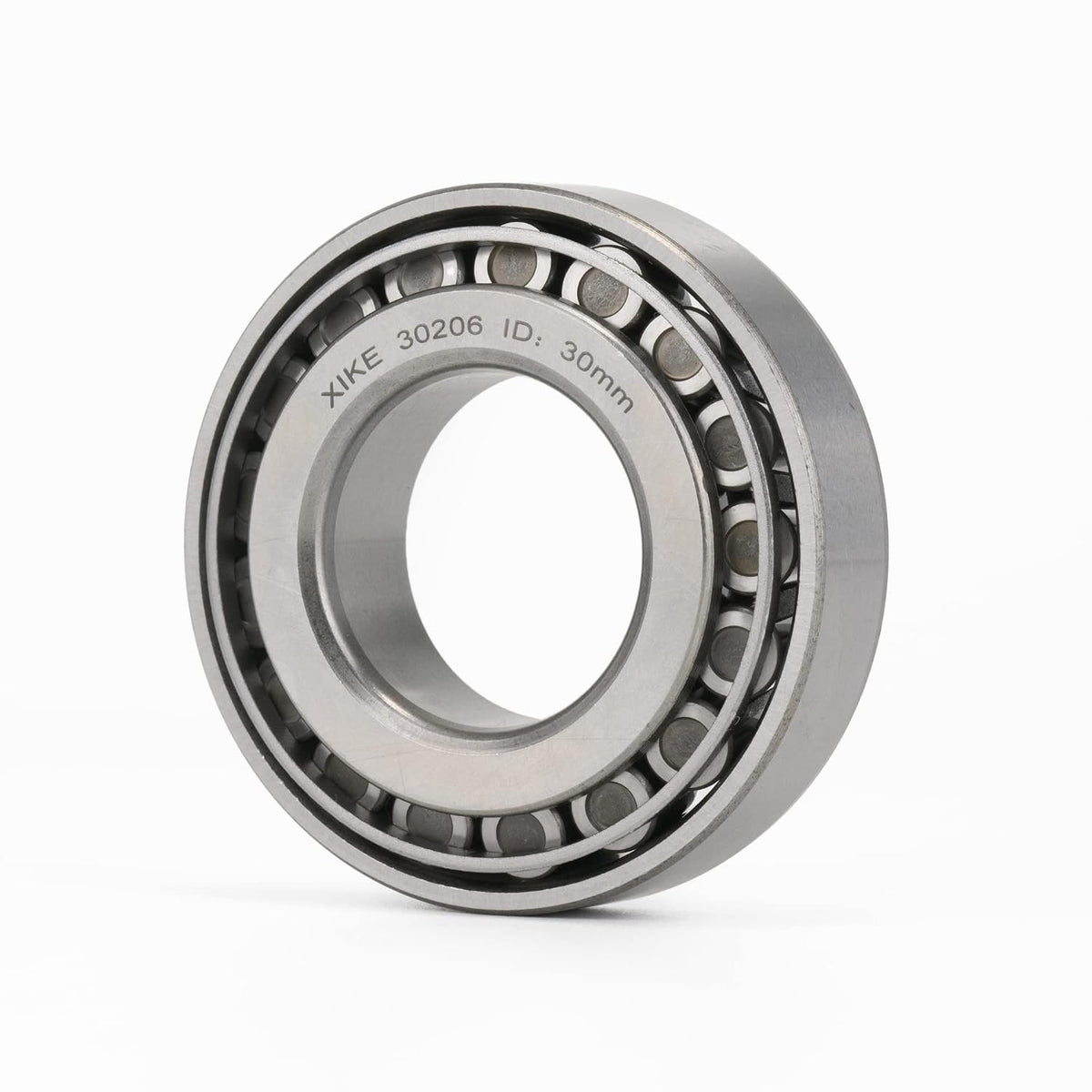 XIKE 2 Pcs 30206 Tapered Roller Bearings 30x62x17.25mm Cone and Cup Set.