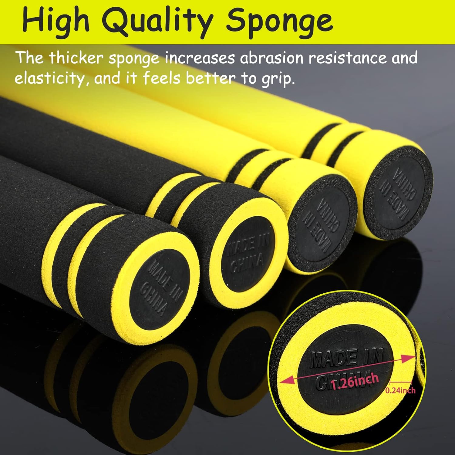 Nunchucks Safe Foam Rubber Training Nunchucks Nunchakus with Steel Chain for Kids Adults & Beginners Practice and