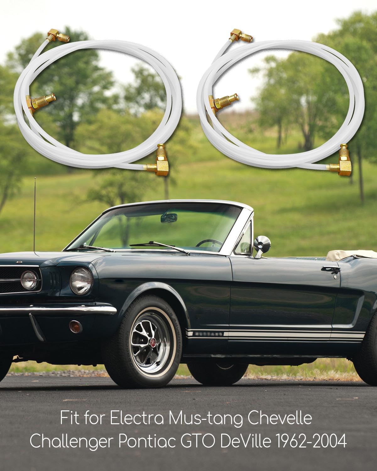 Convertible Top Hydraulic Fluid Hose Lines Fit for Ford Mustang LTD