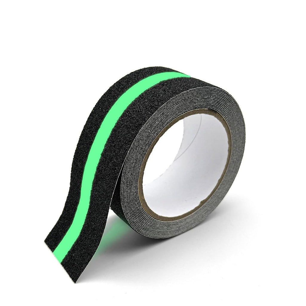Anti Slip Grip Tape with Glow in Dark 2inchx16.4ft for Stair Outdoor