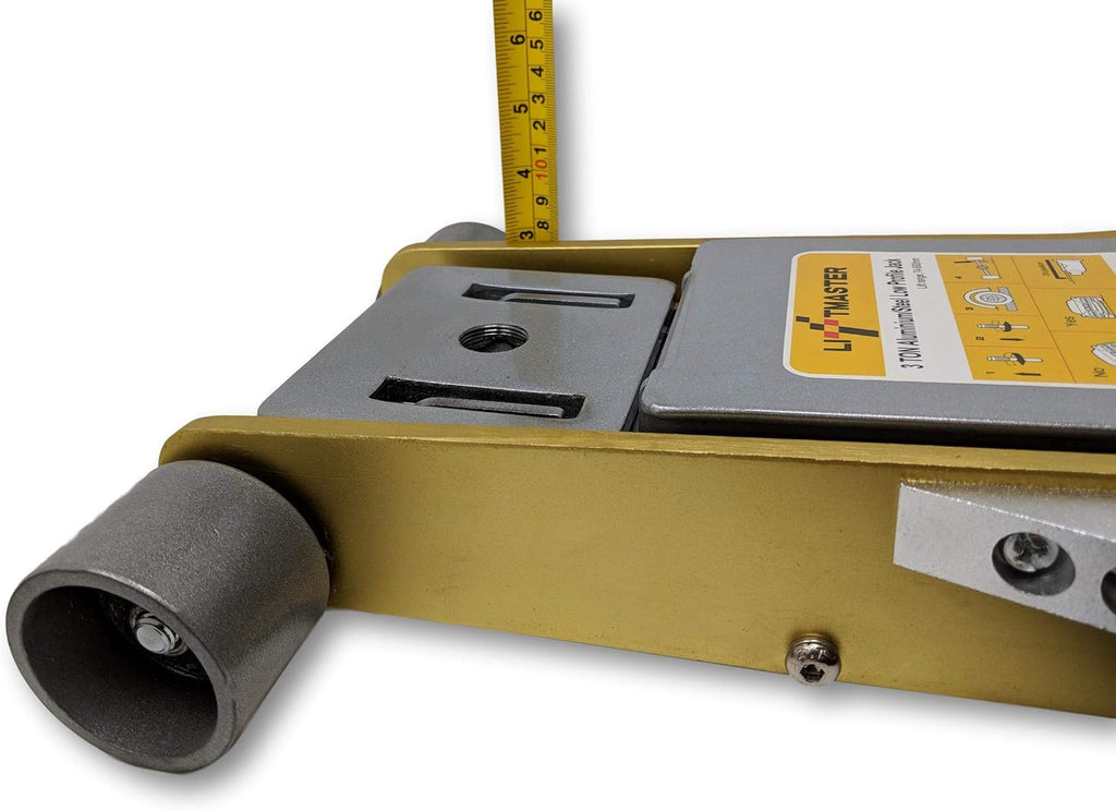 3 Ton Aluminum and Steel Low Profile High Lift Floor Jack