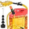 Electric Fuel Transfer Pump, Gas Can Pump with One Touch Start Auto-Stop