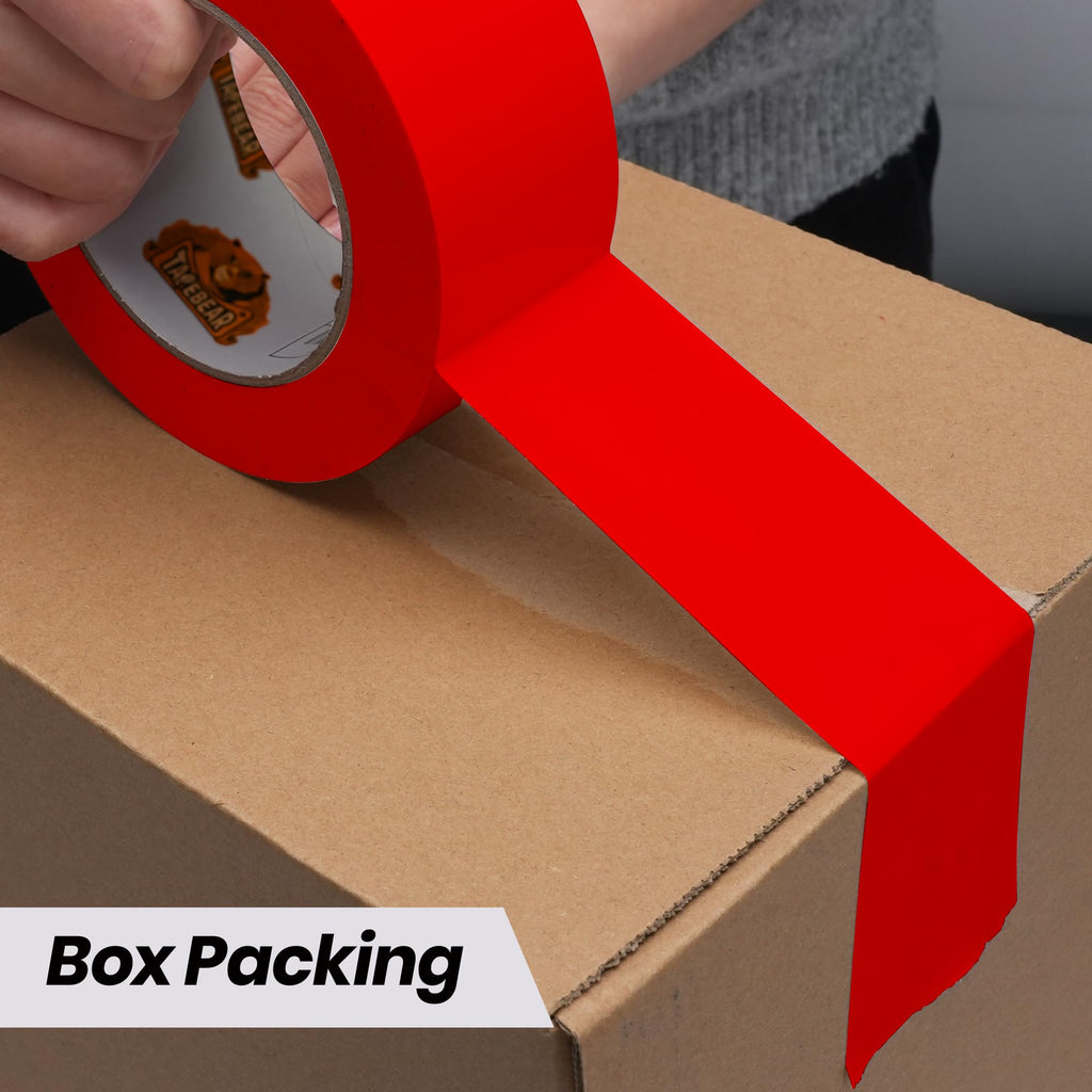 Red Duct Tape Heavy Duty 1.88" x 60FT Utility Ducting Tape