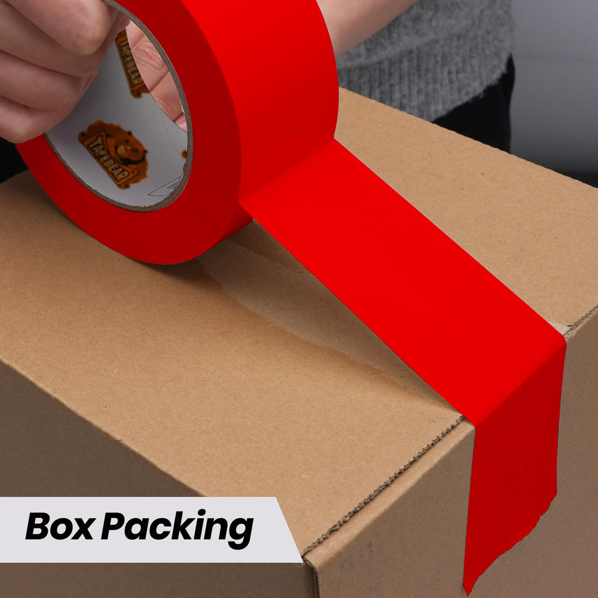 Red Duct Tape Heavy Duty 1.88" x 60FT Utility Ducting Tape