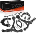 A-Premium 12Pcs Suspension Kit, Upper Lower Control Arm, Lower Ball Joint