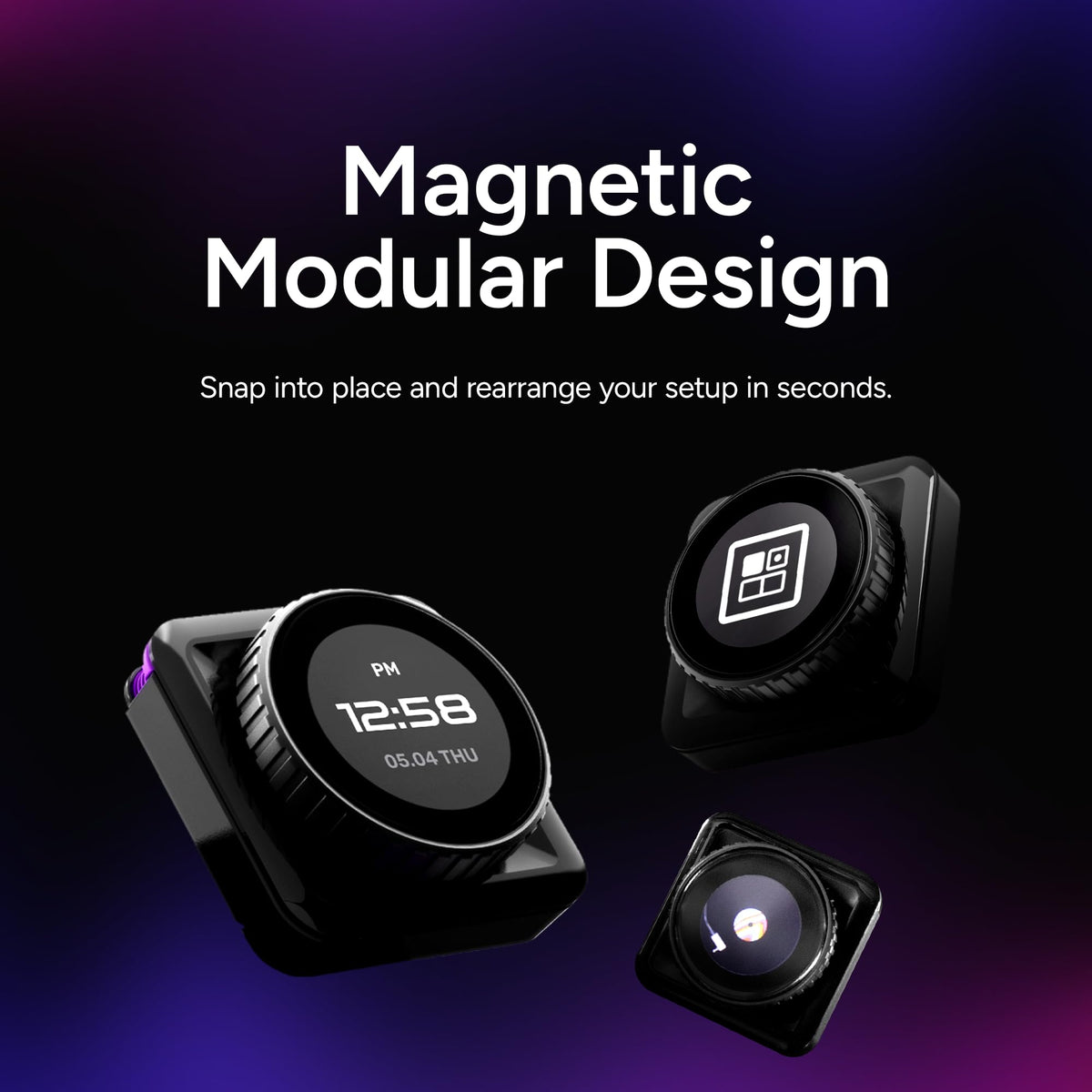 Cooler Master MasterHUB Encoder Dial, IPS Display Controller