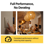 Legrand Radiant 450W LED Dimmer Light Switch 3-Way Rocker Nickel 1-Pack