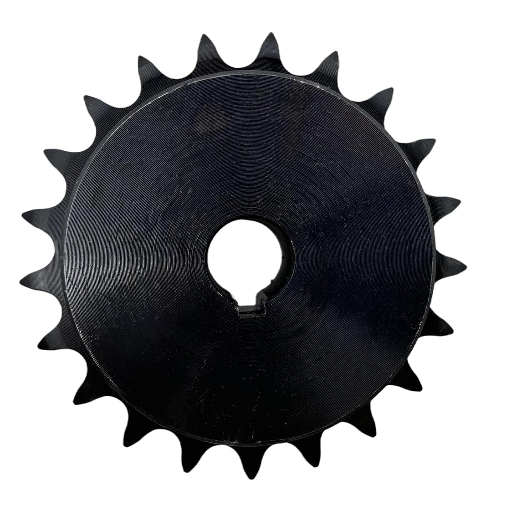 #40 Roller Chain Sprocket Type B 5/8 inch Bore 21 Tooth, Hardened Antirust 1045 Steel Drive Sprockets 40B21-5/8