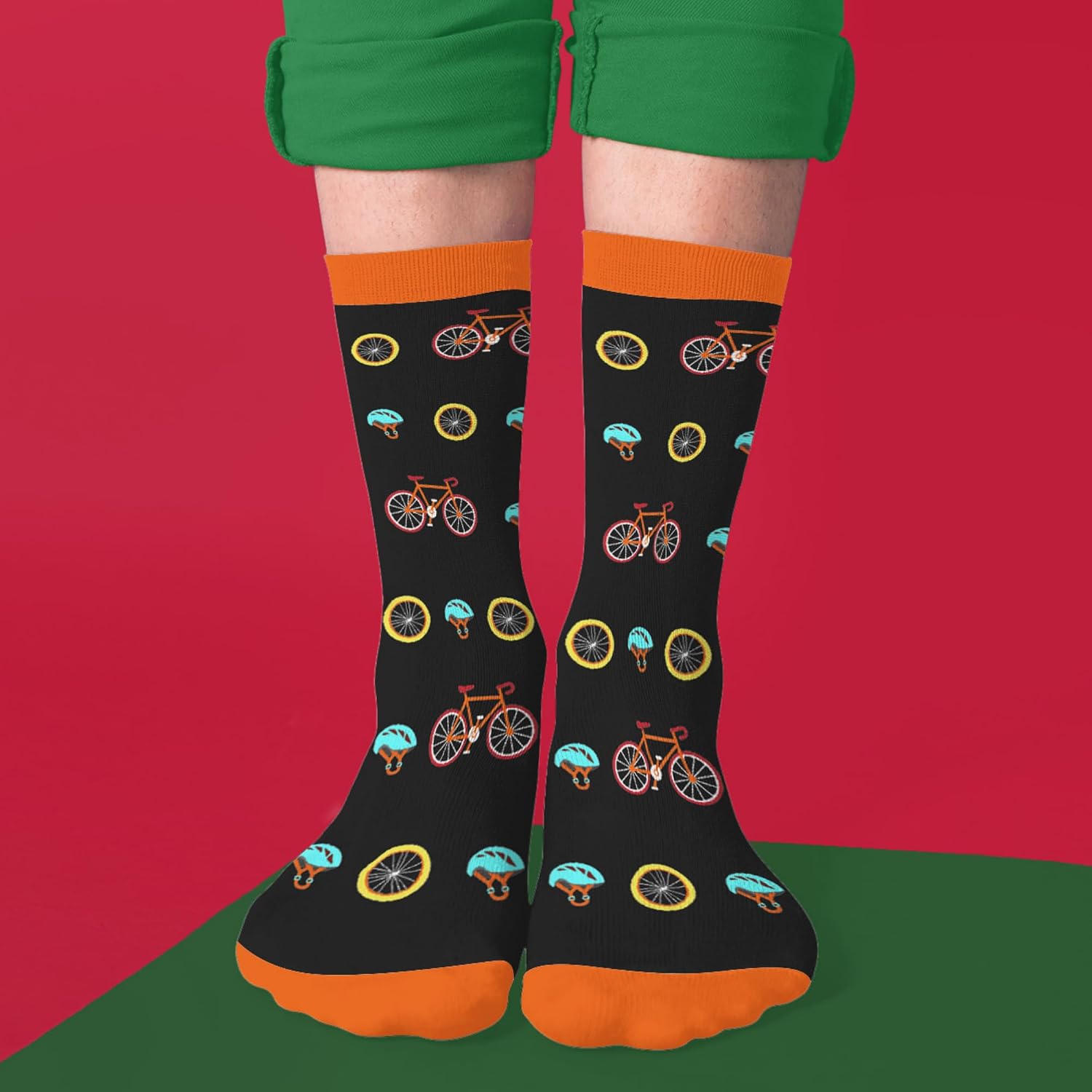 Ski, Cycling, Basketball, Golf, Pickleball, Softball, Volleyball, Wrestling, Soccer - Sports Socks for Women Men