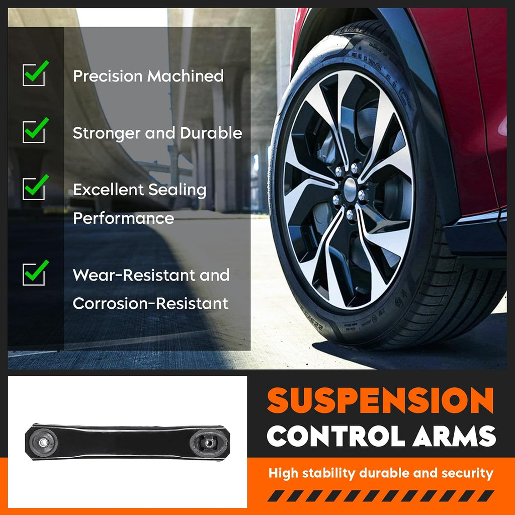 4 Pcs Front Upper+Lower Control Arms Suspension Kit Fit for Jeep Grand Cherokee 1999 2000 2001 2002 2003 2004, K640797 K640773