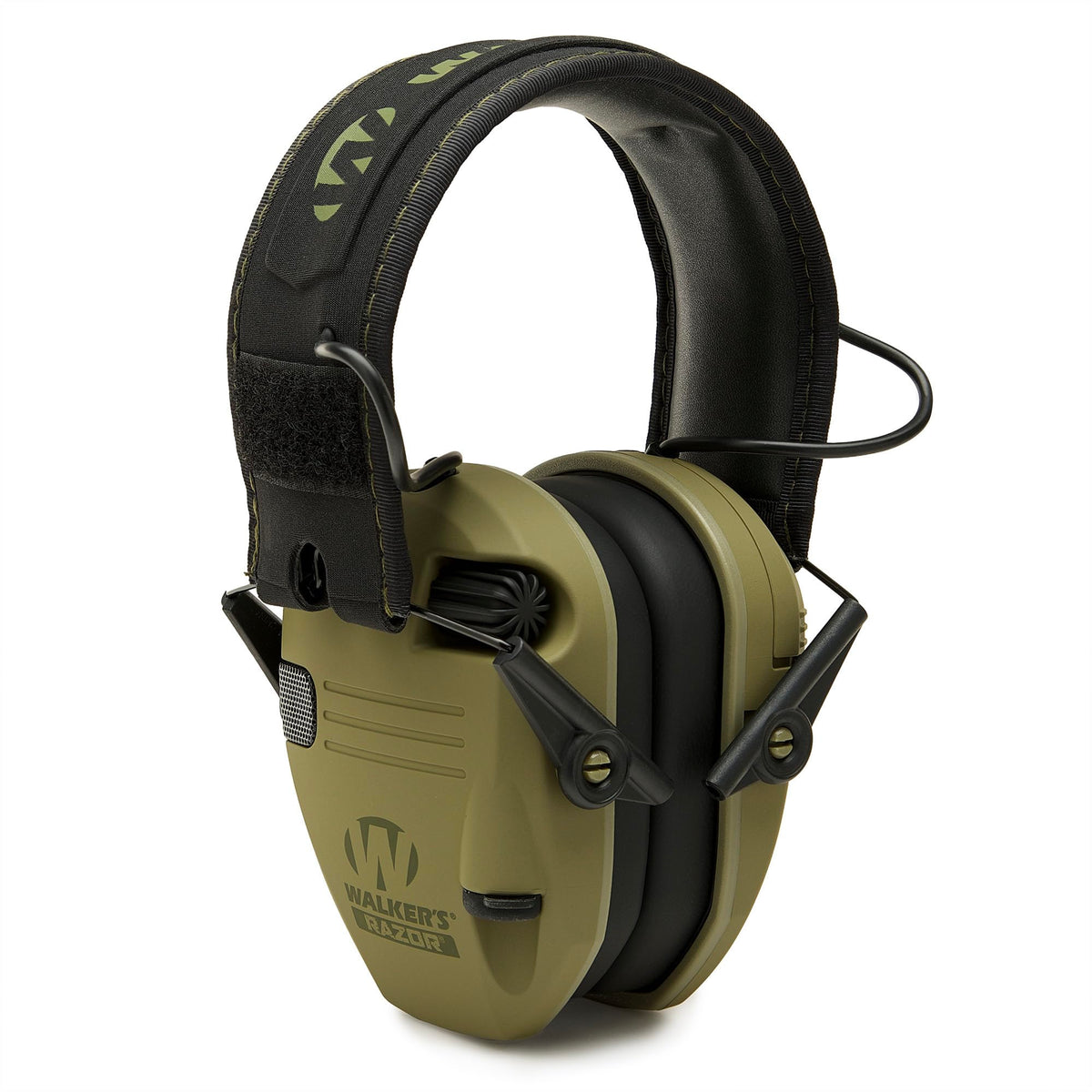 Razor Patriot Hearing Protection Ear Muffs, Olive Drab Green
