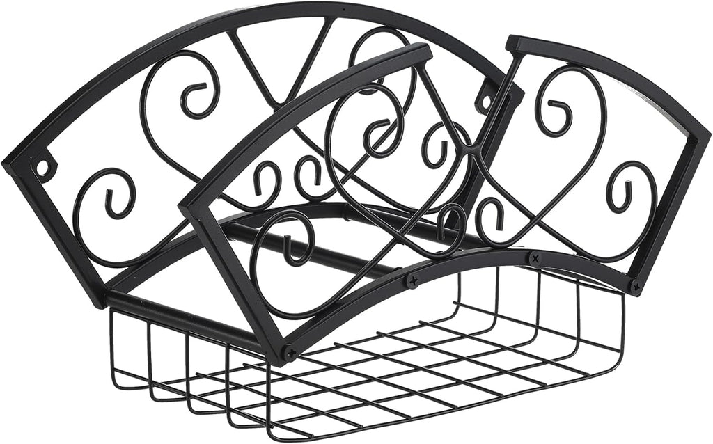 Garden Hose Holder Heavy Duty Metal Water Hose Holder, Hose Hanger Wall Mounted Metal Detachable Hose Storage