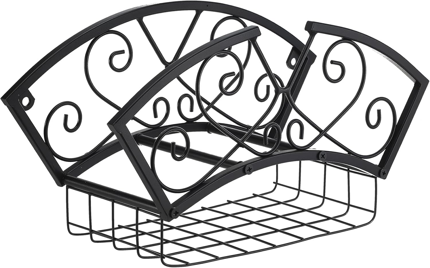 Garden Hose Holder Heavy Duty Metal Water Hose Holder, Hose Hanger Wall Mounted Metal Detachable Hose Storage