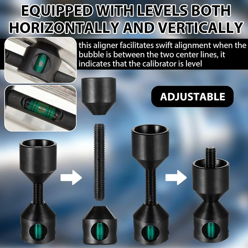 Kingdder 2 Pcs Threaded Flange Aligner Alignment Tool for Pipes Fitting