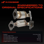 A-Premium 2 PCS Front Catalytic Converter Kit, E.P.A Compliant