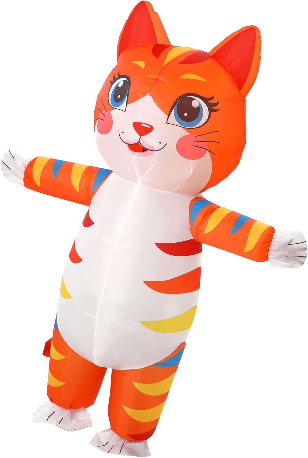 Cat Costume,Blow Up Cat Inflatable Costume Adult For Cosplay Halloween | Inflatable Cat Costume Adult Blow Up Cat