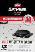 Orthene Ant Killer Ant Bait, 12 Bait Stations | Indoor Ant Killer, Kills the Queen and the Colony