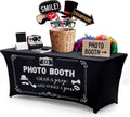 1 Pcs Photo Booth Table Cloth 6 ft Wedding Photo Booth Props