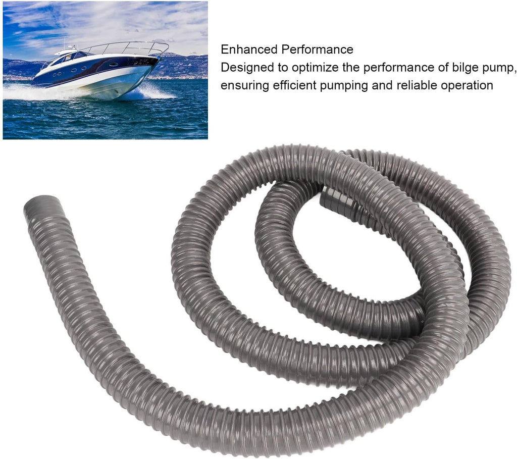 Bilge Pump Hose Kit 1-1/8in Thru Hull Fitting for Marine Boat