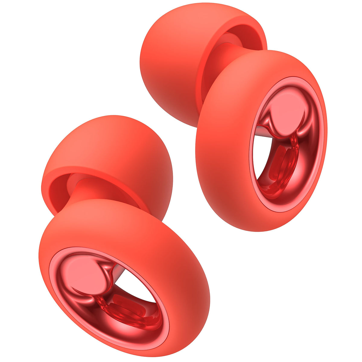 Reusable Ear Plugs for Sleeping, Noise Reduction Silicone Earplugs with Acoustic Filter, Soft Hearing Protection for