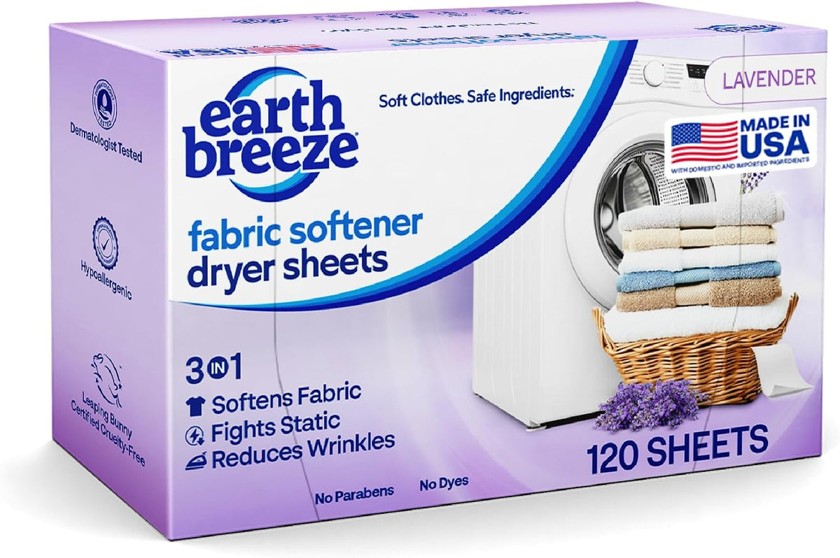 Fabric Softener Dryer Sheets Lavender (1 Pack)