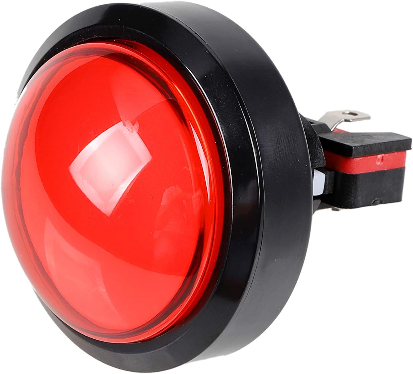 5X Arcade Buttons 60mm Dome 2.36 inch LED Push Button with Micro Switch for Arcade Machine Video Games Console