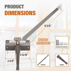 Touri Straight Arm Operator for Anderson Left Window Crank Replacement