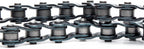 uxcell 12Pcs #25 Chain Offset Half Link Roller, 1/4" Pitch Carbon Steel, Standard Chain End Connector Split Links for 04C Chain